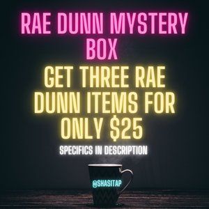 RAE DUNN 25 DOLLAR MYSTERY BOX
